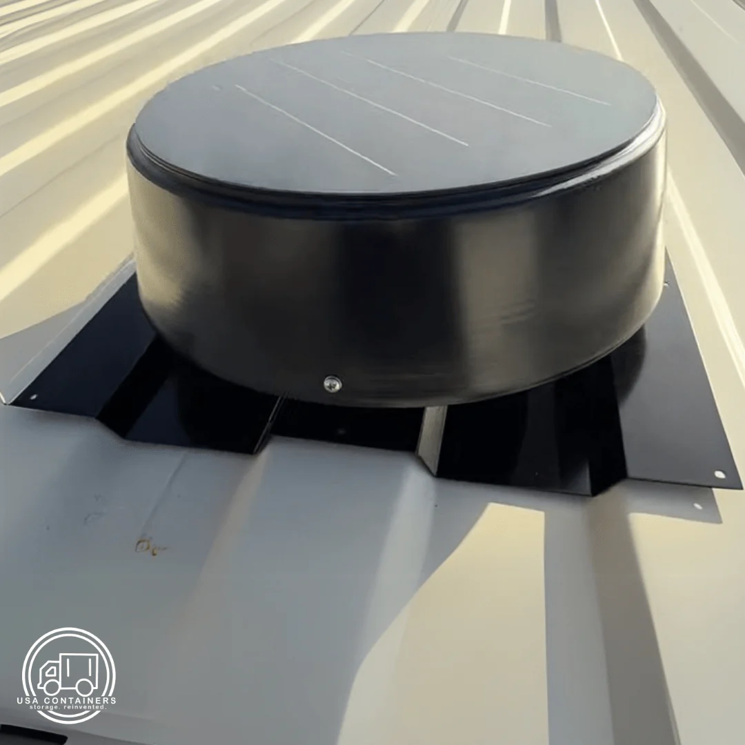 10W Solar Powered Shipping Container Roof Vent - Image 2