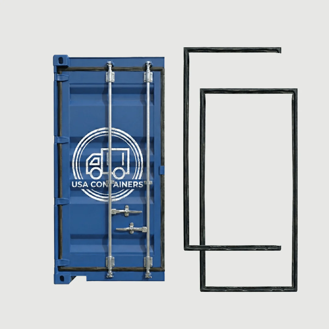 Shipping Container Door Parts Kit: Leverage Bar, Gasket & Hardware - Image 4