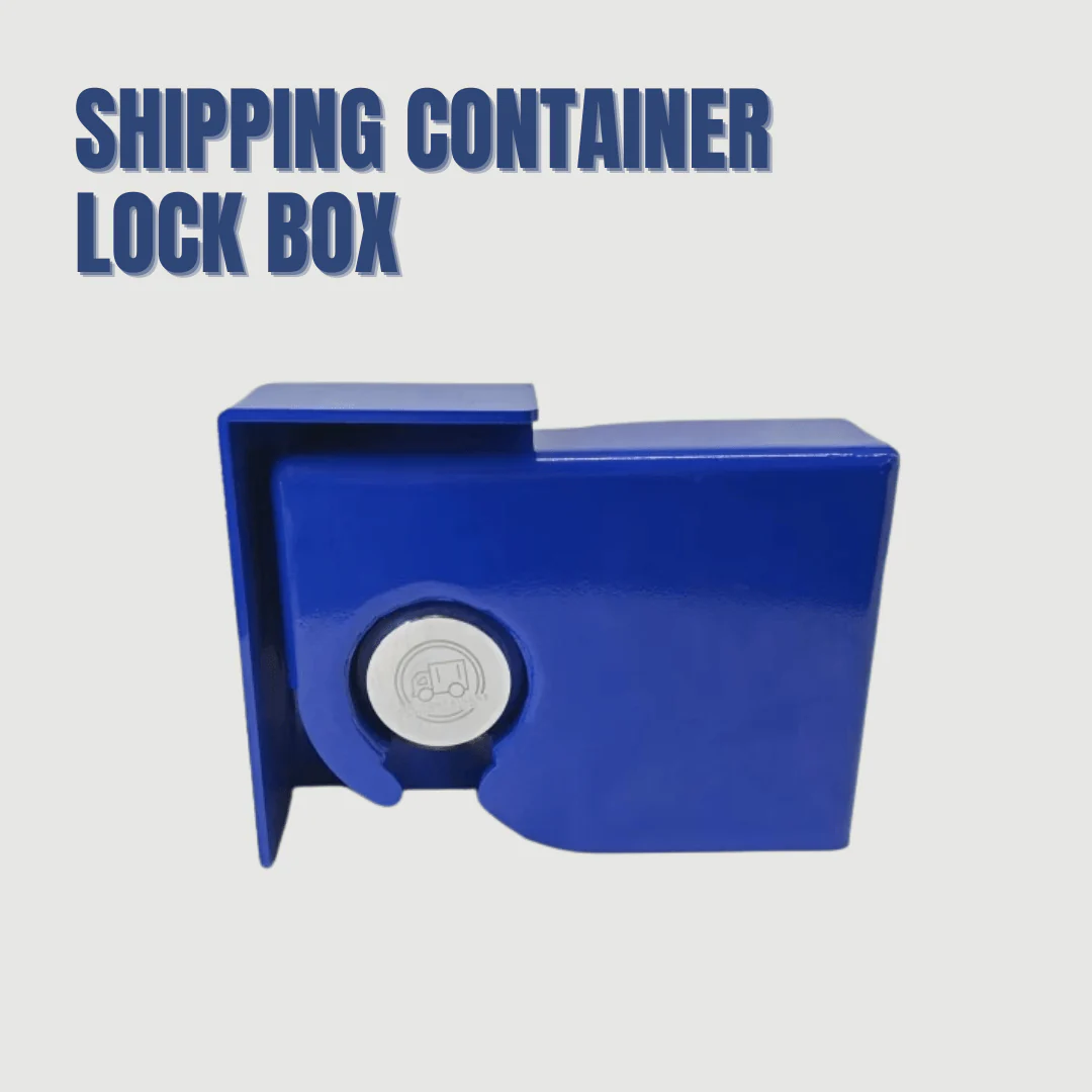 Heavy-Duty Bolt-On Puck Lock Box – Ultimate Security for Containers & Trailers