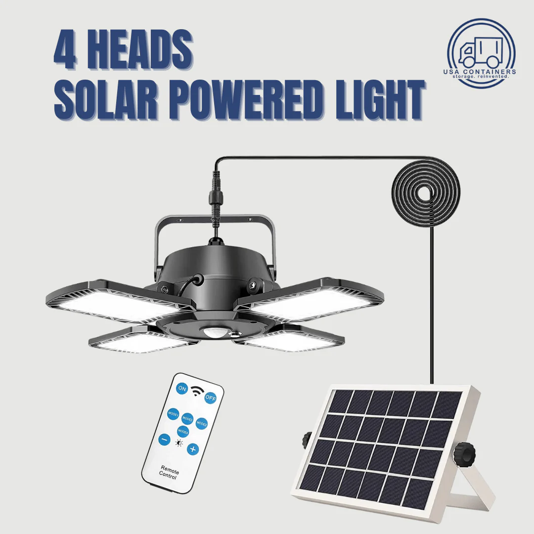 Interior Solar Powered Fan-shaped Light