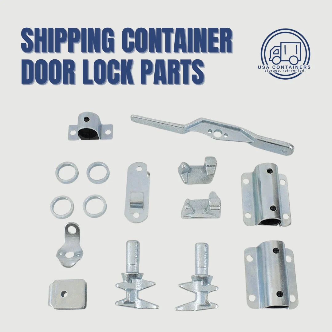 Shipping Container Door Lock Parts - Not Including Bar