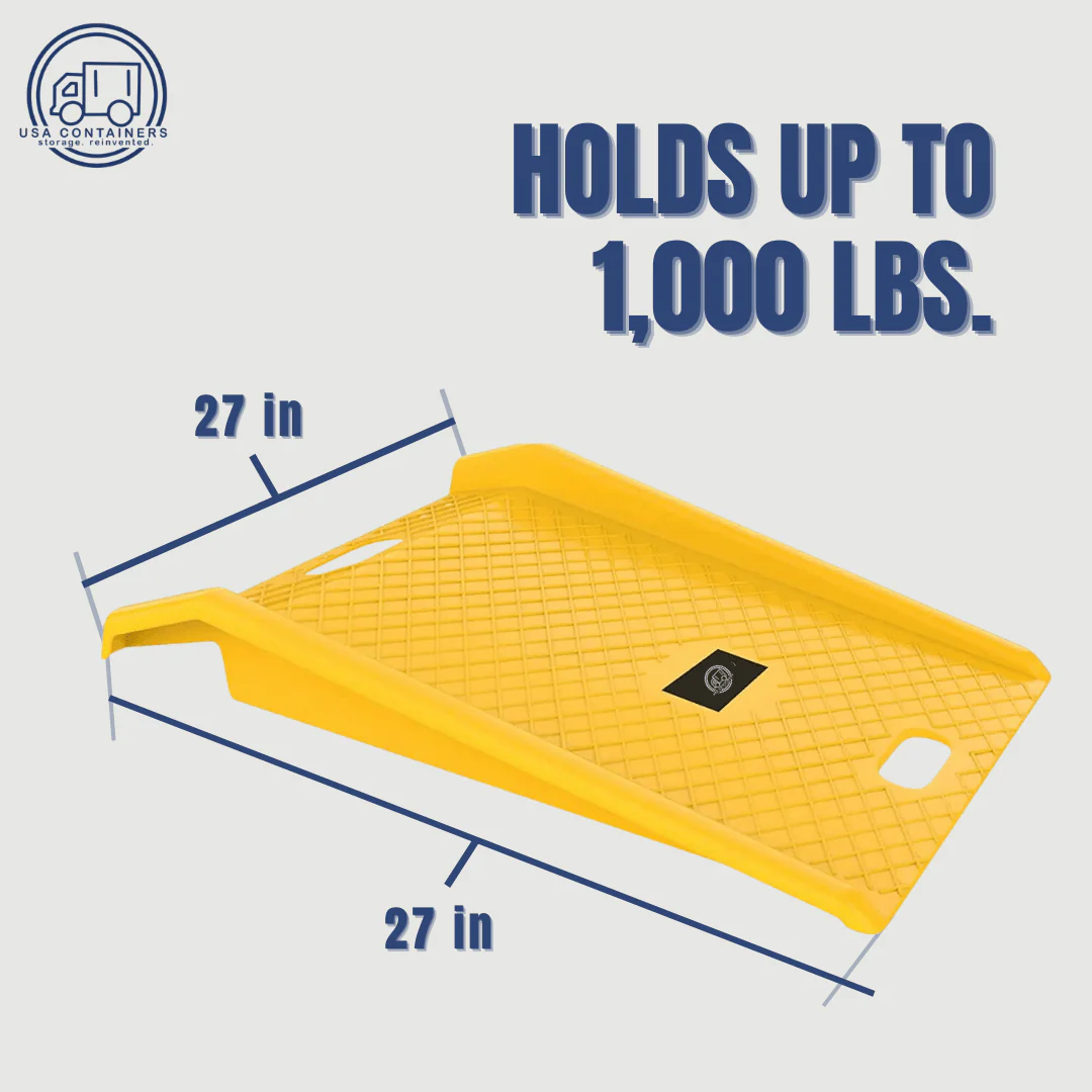 Shipping Container Ramp - Light-weight Easy carry handles - Image 2