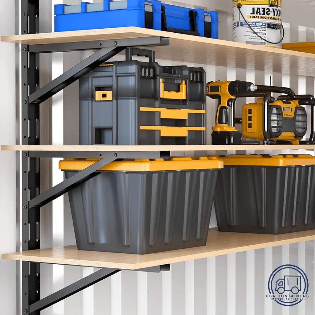 Shipping Container Adjustable Shelving Brackets - Image 2