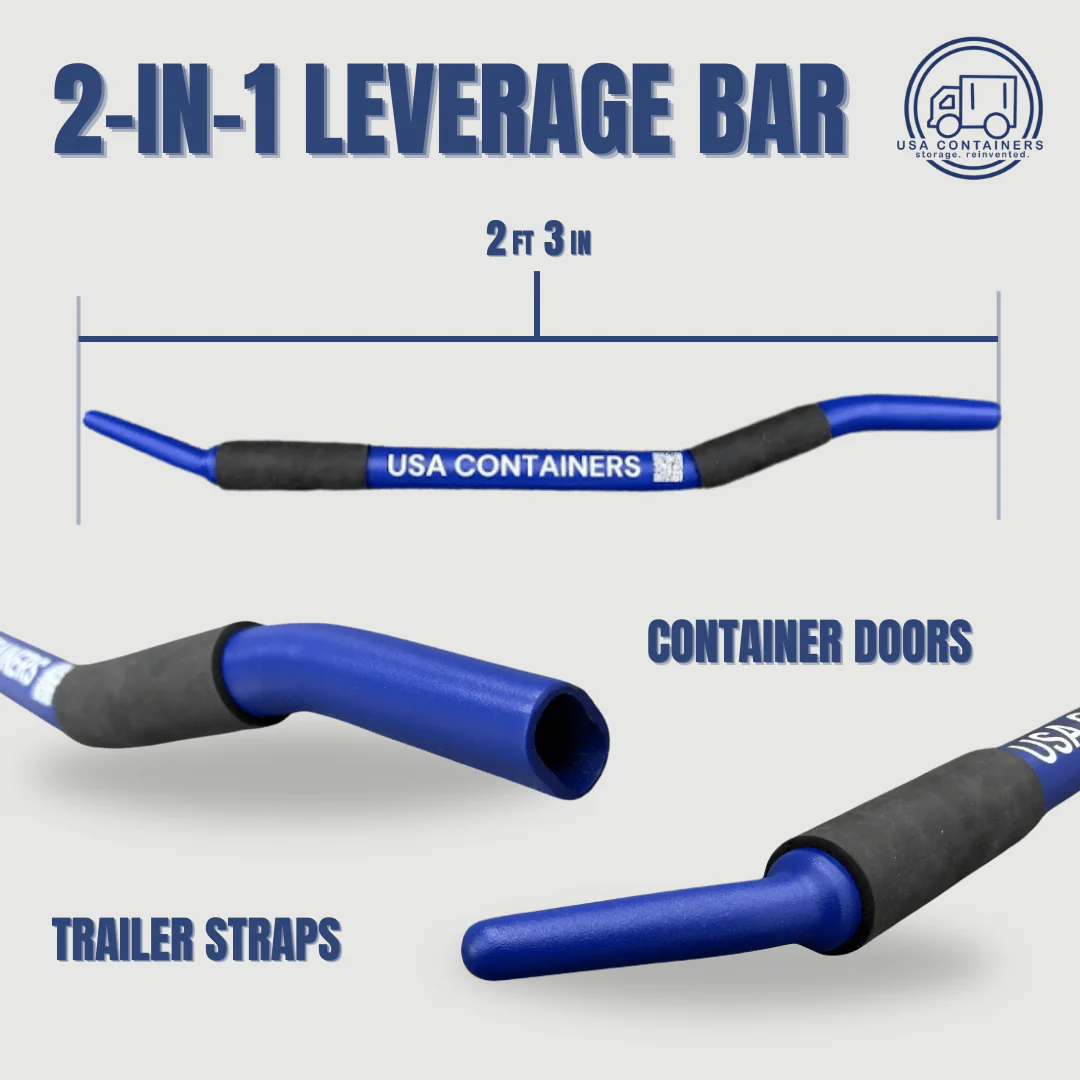 The 2-in-1 Shipping Container and Trailer Leverage Bar